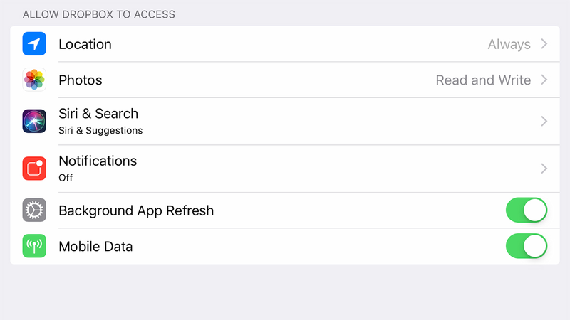 Checking up on app permissions is easier than ever.